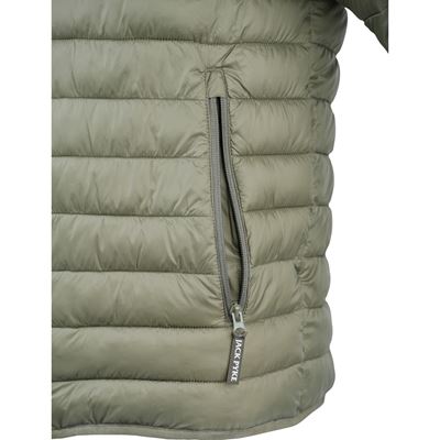 Oboustranná nepremokavá bunda s izoláciou Oboustranná nepremokavá ZELENÁ