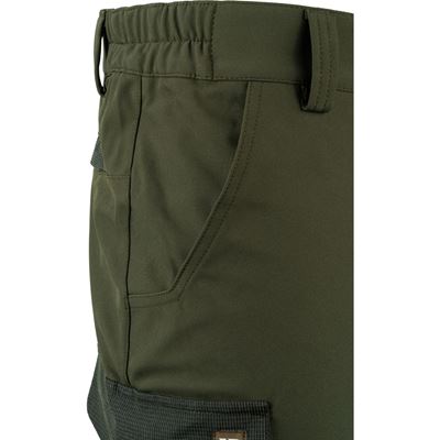 Nohavice SOFTSHELL OLIV