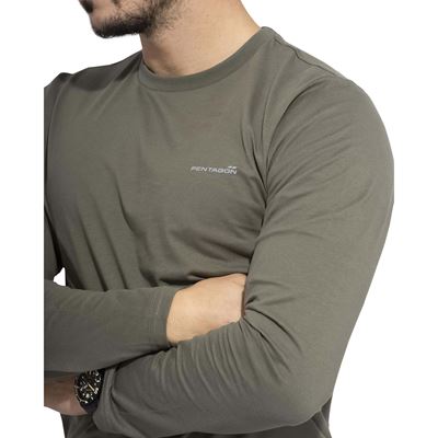 Tričko s dlhým rukávom AGERON 2.0 OLIVE GREEN PENTAGON K09029-2.0-06 3