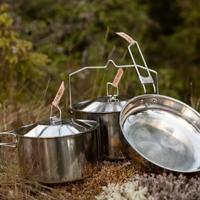 Sada outdoorového riadu z nerezovej ocele na kempovanie CAMPFIRE SMALL PRIMUS® P738002 3