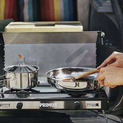 Sada outdoorového riadu z nerezovej ocele na kempovanie CAMPFIRE SMALL PRIMUS® P738002 4