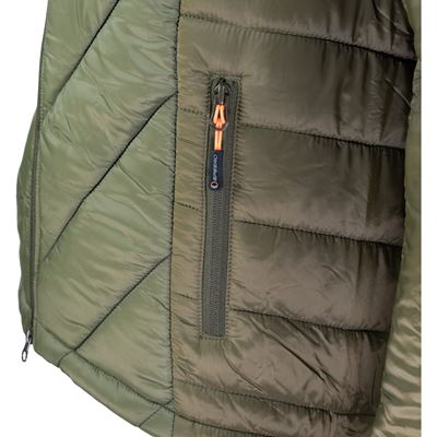 Prešívaná zateplená bunda POLARIS Jacket ZELENÁ SPEERO SPJKTPOLG 3