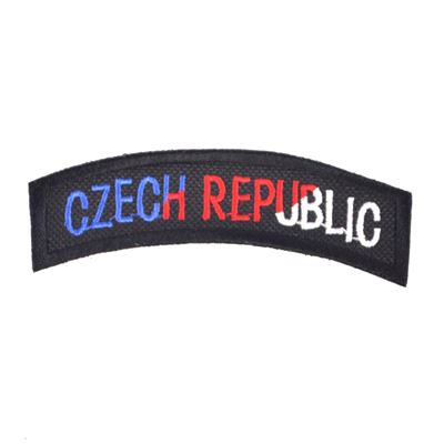Nášivka oblúčik CZECH REPUBLIC - TRIKOLÓRA