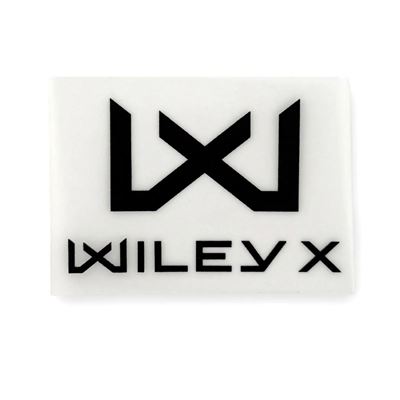 Nášivka logo WILEY X nažehľovacia ČIERNA