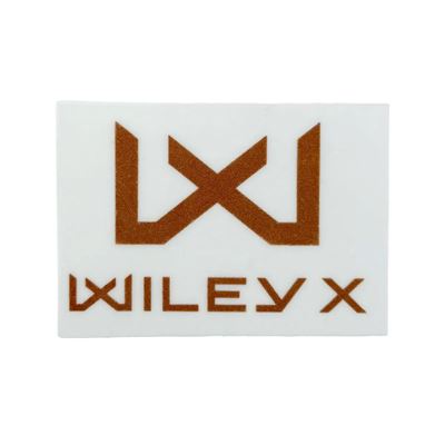 Nášivka logo WILEY X nažehľovacia BRONZOVÁ