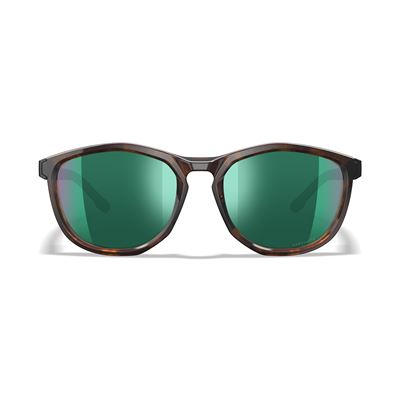 Okuliare strelecké WX BRAVO CAPTIVATE™ ČIERNO/HNEDÝ rám GREEN MIRROR sklá WILEY X AC4BRV07-W 3