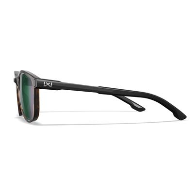 Okuliare strelecké WX BRAVO CAPTIVATE™ ČIERNO/HNEDÝ rám GREEN MIRROR sklá WILEY X AC4BRV07-W 4