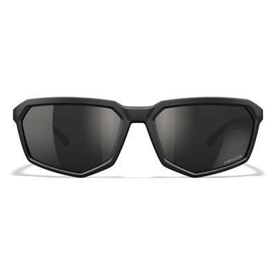 Okuliare strelecké WX RECON CAPTIVATE™ ČIERNÝ rám POLARIZOVANÉ DYMOVÉ sklá