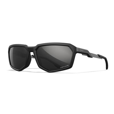 Okuliare strelecké WX RECON CAPTIVATE™ ČIERNÝ rám POLARIZOVANÉ DYMOVÉ sklá