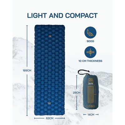 Karimatka NAP-PAK ARCTIC R11 nafukovacia MODRÁ