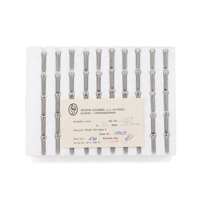 Kortikálny skrutka 4 mm, dĺžka 24 mm, nerez AKV Ultra 2  AKV-4-24 2