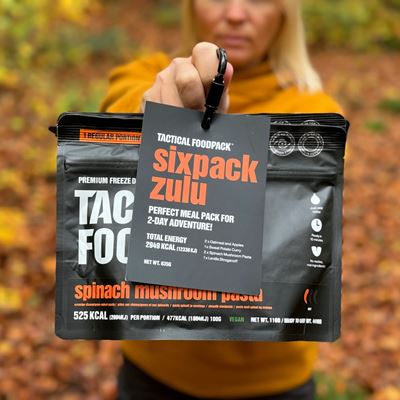 Jedlo dehydrované 6 porcií SIXPACK ZULU TACTICAL FOODPACK C0022 3