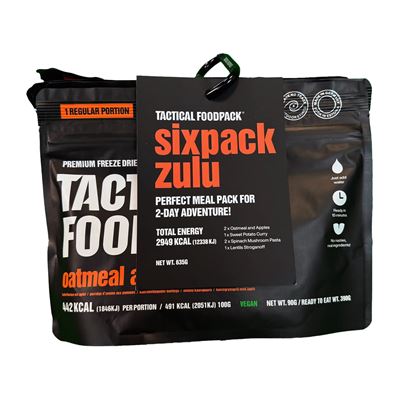 Jedlo dehydrované 6 porcií SIXPACK ZULU