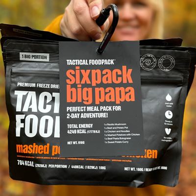 Jedlo dehydrované 6 porcií SIXPACK BIG PAPA  C0023 3