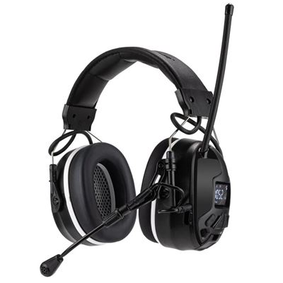 Slúchadlá elektronické M300T s BlueTooth a FM rádiom ČIERNE