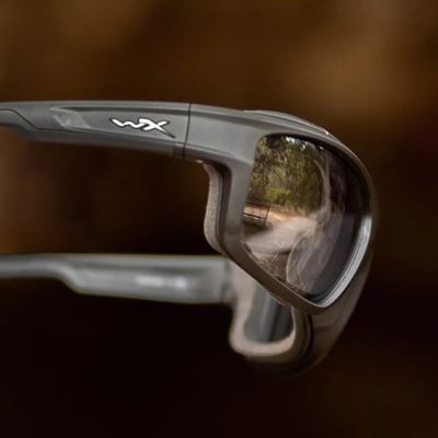 Okuliare strelecké WX OZONE CAPTIVATE™ ČIERNY rám Photochromic Grey