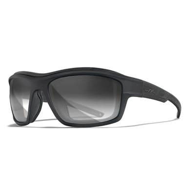 Okuliare strelecké WX OZONE CAPTIVATE™ ČIERNY rám Photochromic Grey