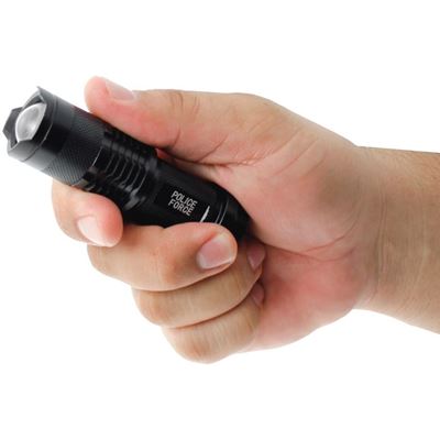 Svietidlo Mini Tactical Q5 LED ČIERNA