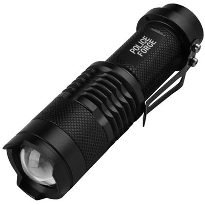 Svietidlo Mini Tactical Q5 LED ČIERNA