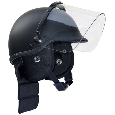 Helma RIOT s tvárovým štítom ČIERNA Commando CI-1337 2