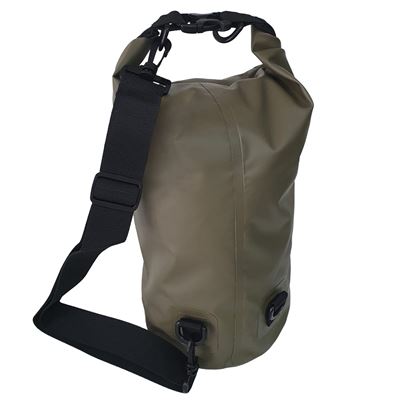 Vak vodeodolný DRY BAG 10L Heavy Duty ZELENÝ