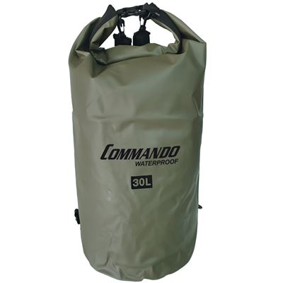 Vak vodeodolný DRY BAG 30L Heavy Duty ZELENÝ