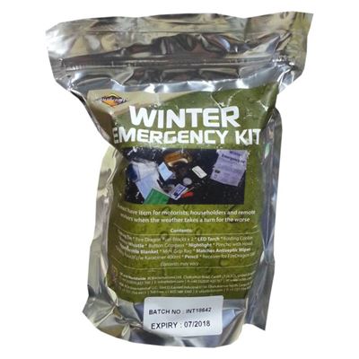 Balíček na prežitie zimná sada - Winter Emergency Kit BCB