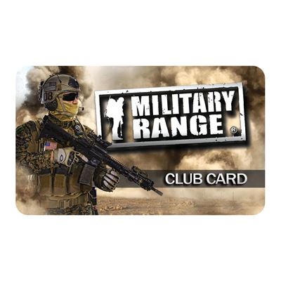 CLUB CARD MILITARY RANGE - tactical