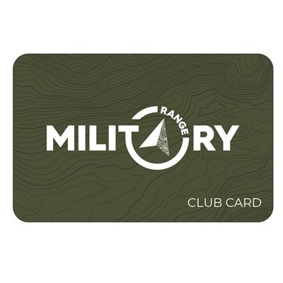 CLUB CARD MILITARY RANGE | Army shop MILITARY RANGE SK