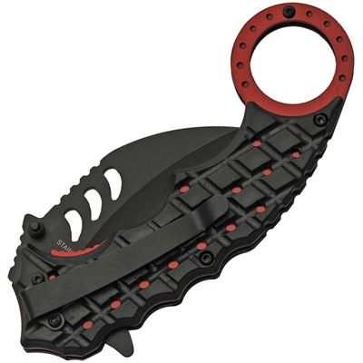 Nôž zatvárací RED SHRUB karambit