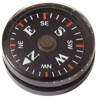 Kompas BUTTON malý MIL-COM 2 cm