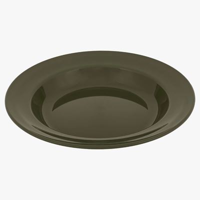 Tanier plytký plastový 22 cm ZELENÝ