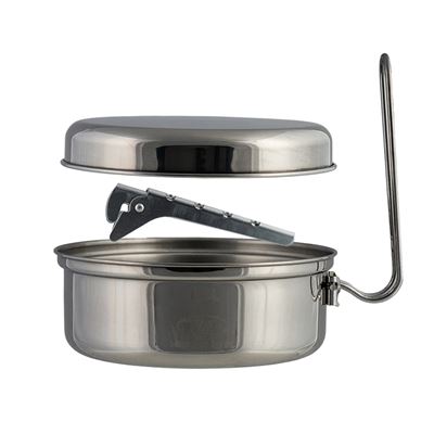 Miska BILLY 1 liter z nehrdzavejúcej ocele HIGHLANDER CP298-SR 3