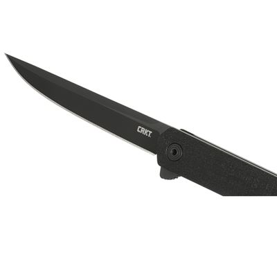 Nôž zatvárací CEO FLIPPER BLACKOUT ČIERNY CRKT CR7097K 8