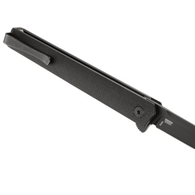 Nôž zatvárací CEO FLIPPER BLACKOUT ČIERNY CRKT CR7097K 9