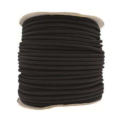 Elastická šnúra 8 mm 100 m ČIERNA