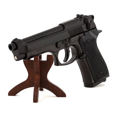 Pištoľ Beretta 92 Italy 1975 - dekoračná replika DENIX D-1245 7