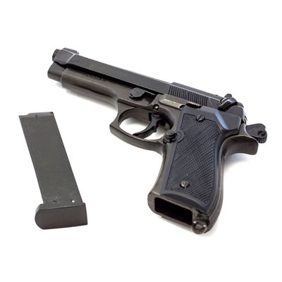 Pištoľ Beretta 92 Italy 1975 - dekoračná replika DENIX D-1245 4