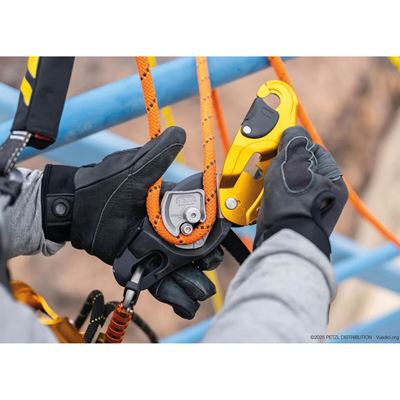 Zlaňovacie zariadenie Rig Repairable ŽLTÉ PETZL D021BA00 2