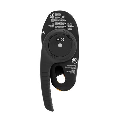 Zlaňovacie zariadenie Rig Repairable ČIERNE PETZL D021BA01 2