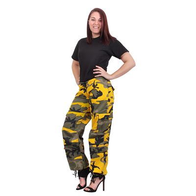Nohavice dámske PARATROOPER YELLOW CAMO ROTHCO D3786 2