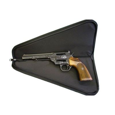 Puzdro prepravné pre pištoľ/revolver do 15 cm ČIERNE