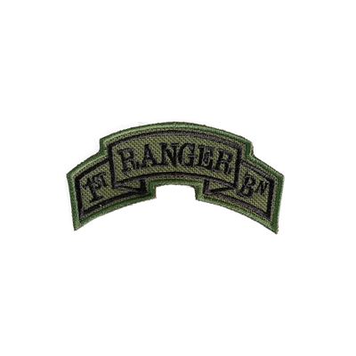 Nášivka oblúk 1st RANGER BATTALION - OLIV