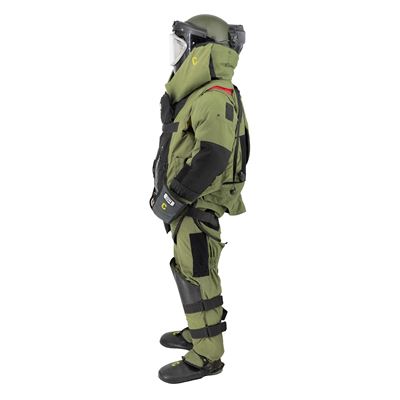 Oblek pyrotechnický EOD 9 MED-ENG s príslušenstvom ZELENÝ použitý  EOD9OD 2