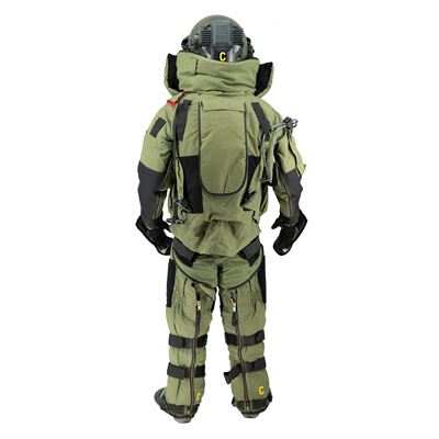 Oblek pyrotechnický EOD 9 MED-ENG s príslušenstvom ZELENÝ použitý  EOD9OD 3