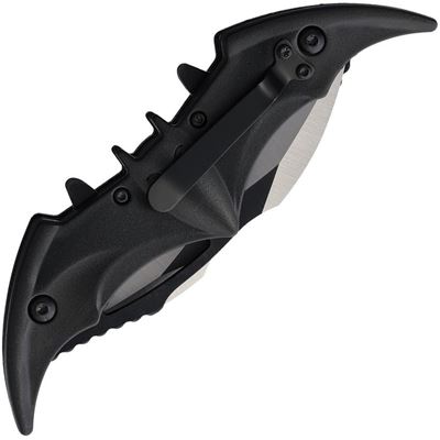 Zatvárací nôž BAT s dvoma čepeľami ČIERNY FALCON FD1097BK 2
