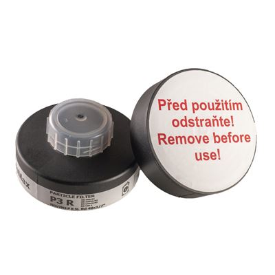 Filter malý pre plynové masky P-20 AVEC mini P3 R závit 40x1/7