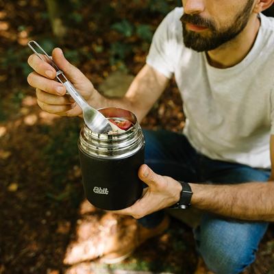 Termoska ESBIT® nerezová na jedlo 0,5l ČIERNA ESBIT® FJ500ML 6