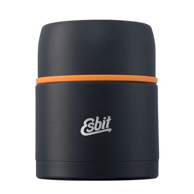 Termoska ESBIT® nerezová na jedlo 0,5l ČIERNA