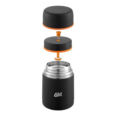 Termoska ESBIT® nerezová na jedlo 0,75l ČIERNA ESBIT® FJ750ML 5